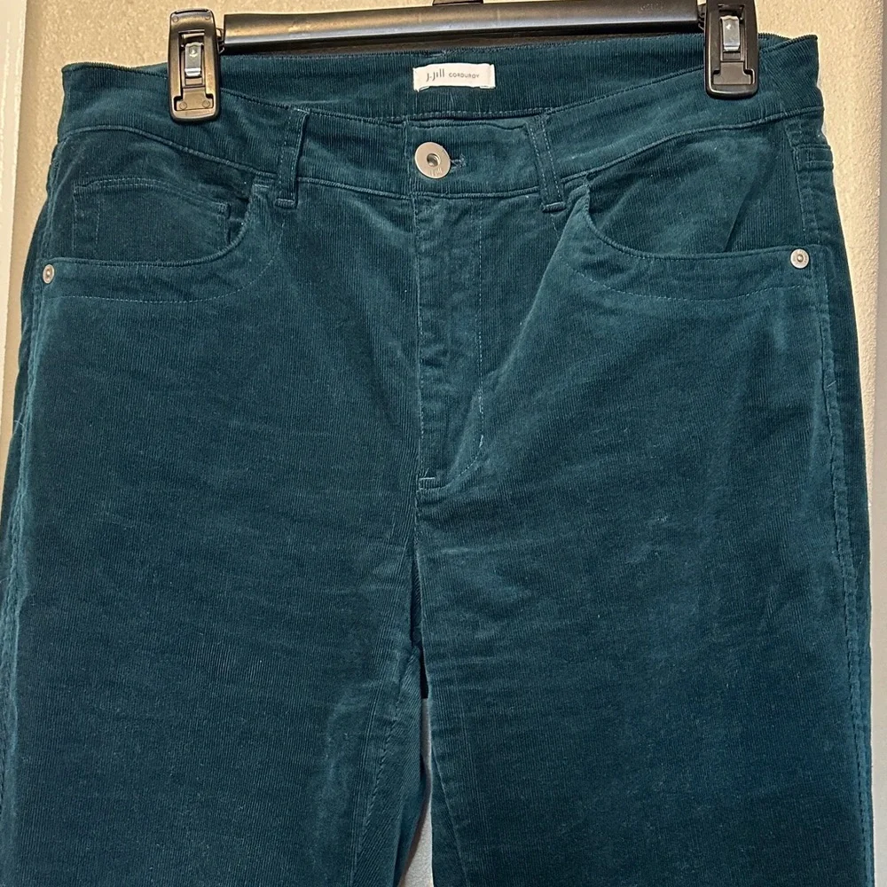 J. Jill Deep Teal Corduroy Pants - Picture 3 of 5